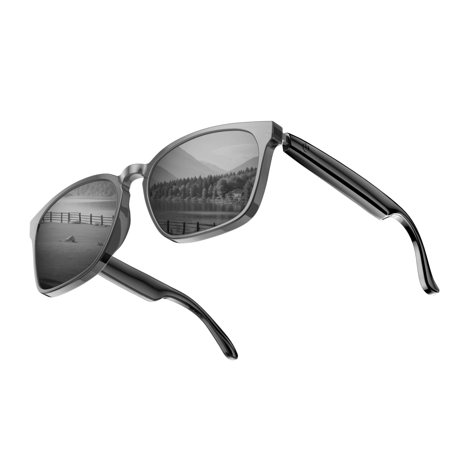 Ai Translation Smart Glasses with Bluetooth for Men Women with 140 Language Color-Change Lens Clear Headphone with Speaker Sunglasses-8