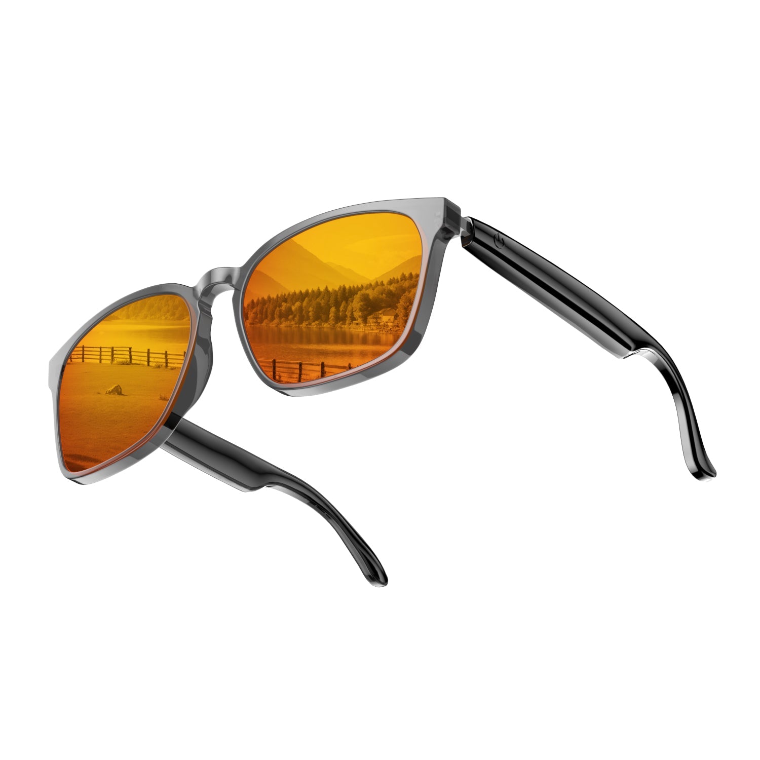 Ai Translation Smart Glasses with Bluetooth for Men Women with 140 Language Color-Change Lens Clear Headphone with Speaker Sunglasses-6